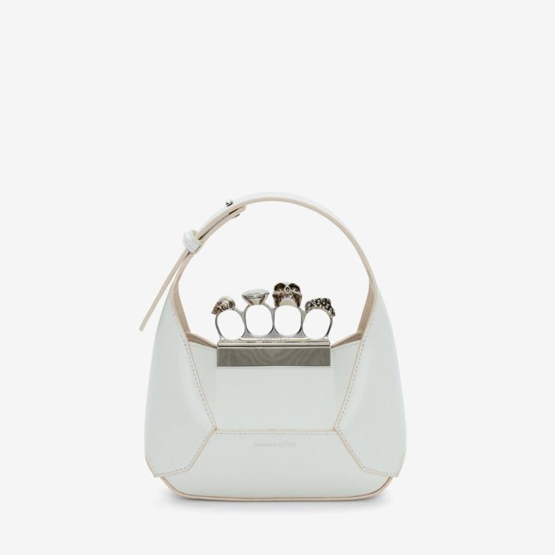 ALEXANDER MCQUEEN - The Jewelled Hobo Mini Bag - Item 731136DYTAB9210